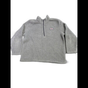 Vineyard Vines Men's Gray Fleece Pullover - Size 2XL